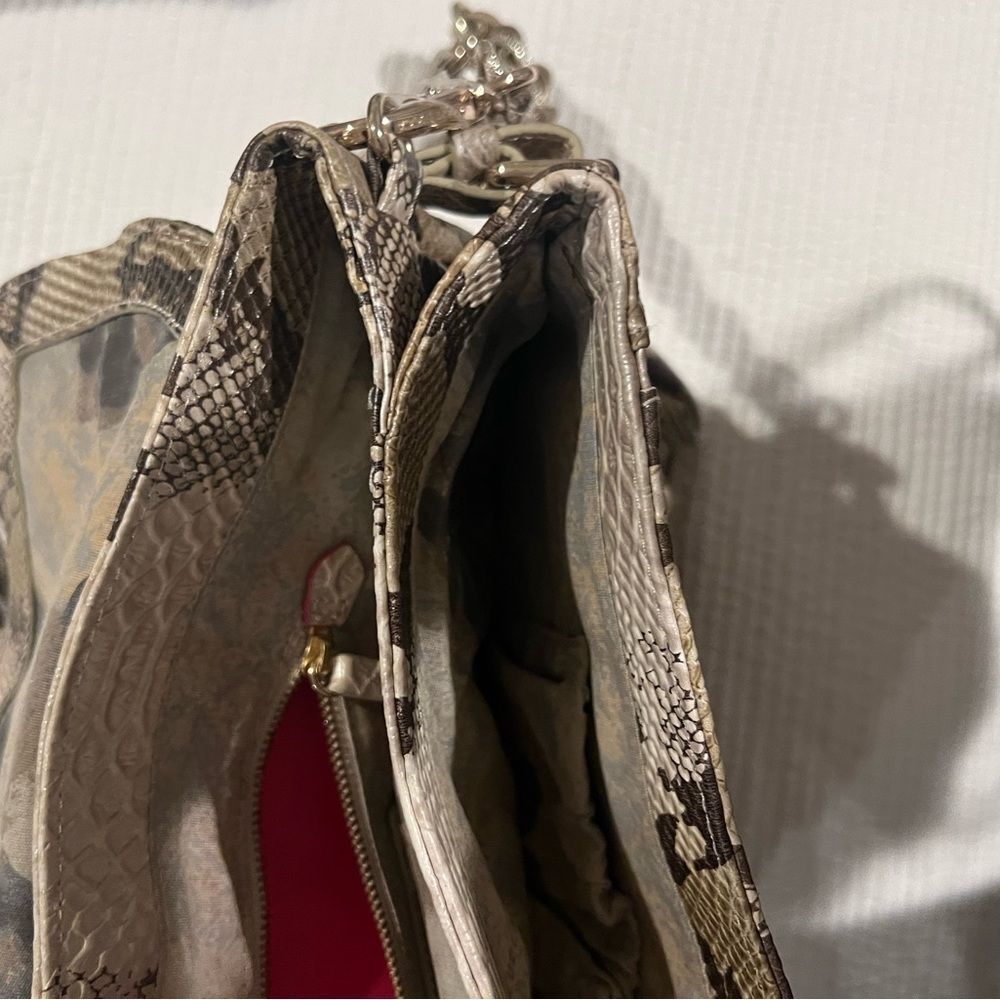 Elliot Lucca Cordoba Snakeskin/Python Print Leath… - image 5